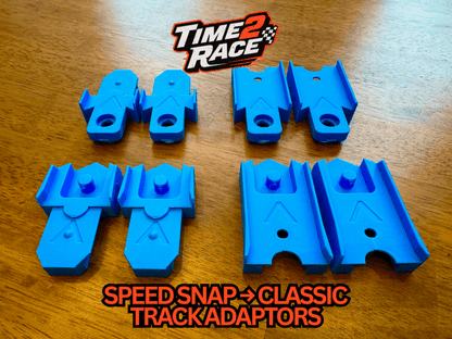 Time2Race Hot Wheels Track Builder Speed Snap Adaptors