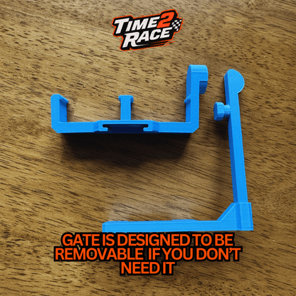 Monster Truck Jump Kit for Speed Snap Track| Hot Wheels Compatible | Dual Lane Start Gate + Clamp + Ramp
