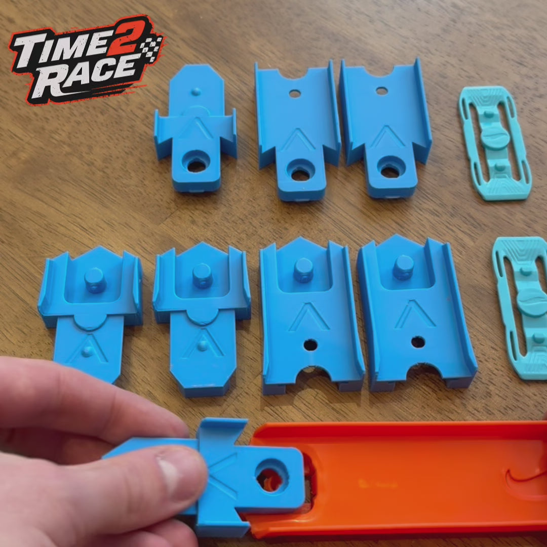 Time2Race Hot Wheels Track Builder Speed Snap Adaptors